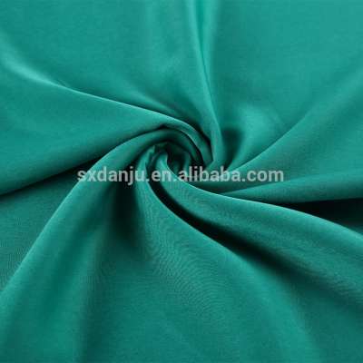 china supplier PLAIN DYED WOVEN 100 polyester satin velvet fabric for dress